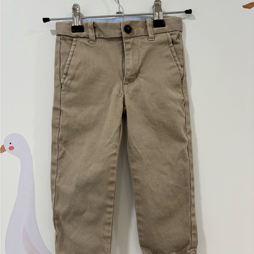 Janie and Jack Khaki Kids Formal Trousers